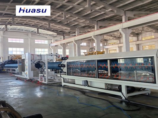 Automatic PVC Pipe Extrusion Line for 32-1600mm Corrugated Pipe with 60-2000kg/h Capacity