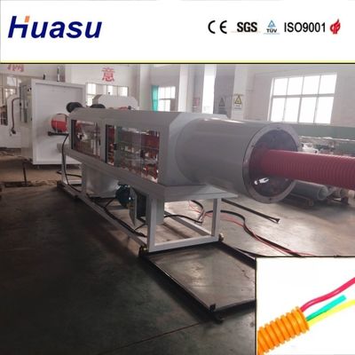 DWC Pipe Extrusion Line with Siemens PLC Technology for 16-1200mm Pipe Range and Online Belling