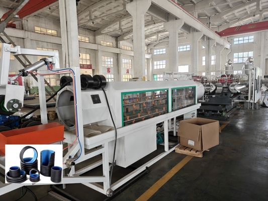 Double Wall Corrugated Pipe Extrusion Line with Water Cooling Tank