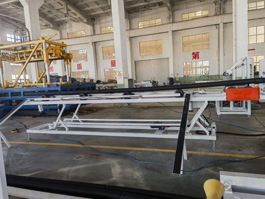 PE Double Wall Corrugated Pipe Extrusion Line 1600mm with Siemens PLC