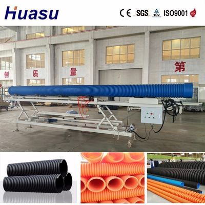 Water Cooling PVC Pipe Extrusion Line with Online Belling and High-Efficiency Cooling System for 32-1600mm Pipe Size