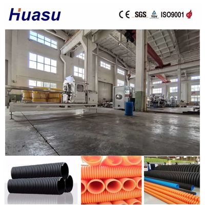 High Productivity Energy Saving Single Wall Corrugated Pipe Extrusion Line with Competitive Price