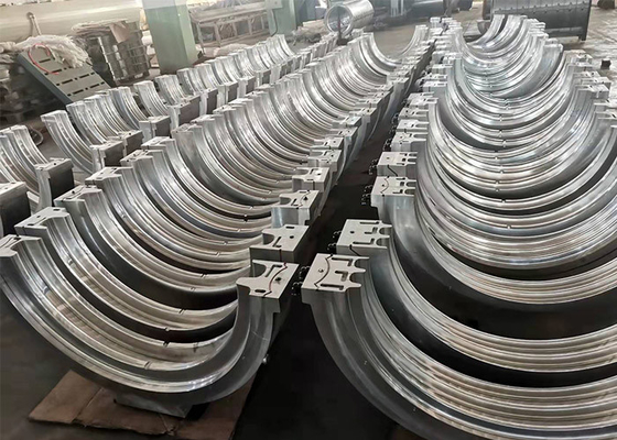 HDPE Double Wall Corrugated Pipe Extrusion Line single screw